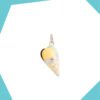 SCOOPS OF GELATO  GOLD PLATED PENDANT FOR KIDS