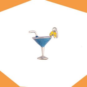 SUMMER COCKTAIL GOLD PENDANT FOR KIDS