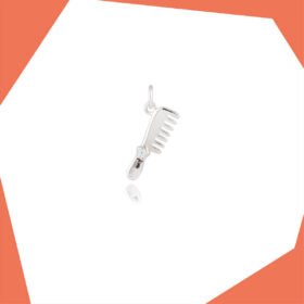 A LADY'S COMB GOLD PLATED PENDANT FOR GIRLS
