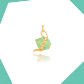 LITTLE TEAPOT GOLD PLATED PENDANT FOR GIRLS
