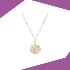 THE GIFT BOX GOLD PLATED PENDANT SET FOR GIRLS
