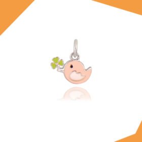LUCKY TWITTER GOLD PLATED PENDANT FOR KIDS