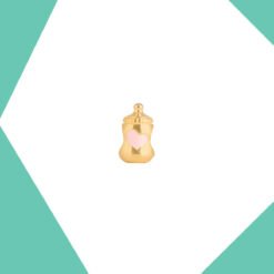 FEEDING BOTTLE GOLD PLATED PENDANT FOR KIDS