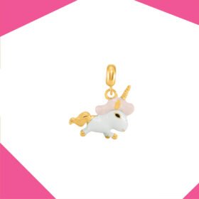 THE UNICORN GOLD PLATED PENDANT FOR GIRLS (YG)