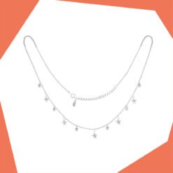 THE CHARM  GOLD PLATED NECKLACE FOR GIRLS (WG)