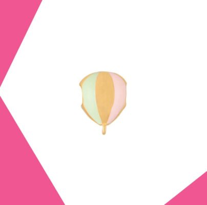 HOT AIR BALLOON GOLD PLATED SPACER FOR KIDS