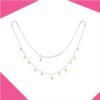 THE CHARM GOLD PLATED NECKLACE FOR GIRLS (WG,YG)