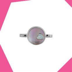 'Two Times The Luxe' Gold Plated Ring For Girls (P)