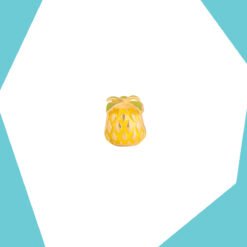 TROPICAL PINEAPPLE  GOLD PLATED SPACER FOR KIDS