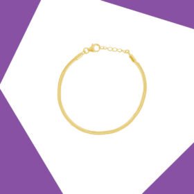GOLD PLATED BASE BRACELET (YELLOW GOLD) FOR KIDS