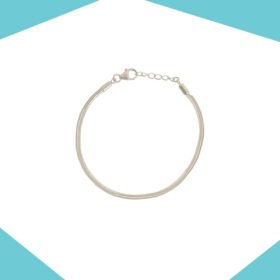 GOLD PLATED BASE BRACELET (WHITE GOLD) FOR KIDS