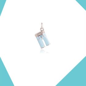 ROCK N ROLL BOTTOMS GOLD PLATED PENDANT FOR KIDS