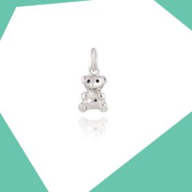 A TEDDY TO HUG GOLD PLATED PENDANT FOR KIDS