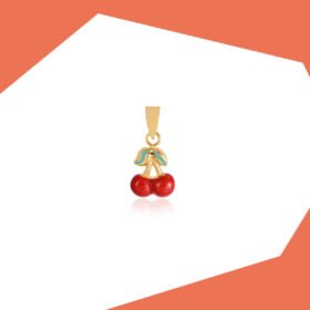 CHERRY LOVE PENDANT FOR BABY GIRL