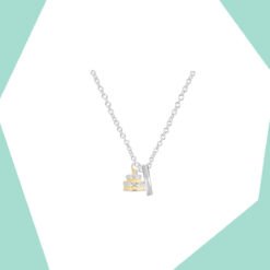 CELEBRATION CAKE AND NAME BAR SET (WHITE GOLD)