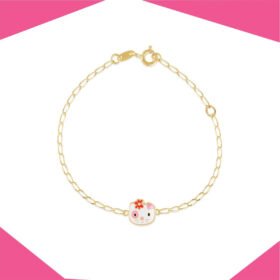 FELINE SPLOSH GOLD BRACELET FOR KIDS