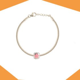 CUBE OF BLOOMS GOLD PLATED BRACELET  FOR GIRLS