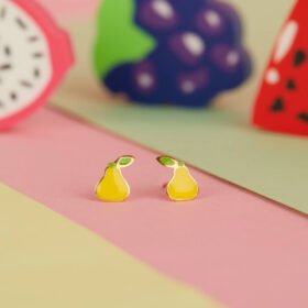 THE PERFECT PEAR GOLD EARRINGS FOR BABY GIRL