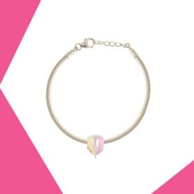 HOT AIR BALLOON GOLD PLATED BRACELET FOR GIRLS