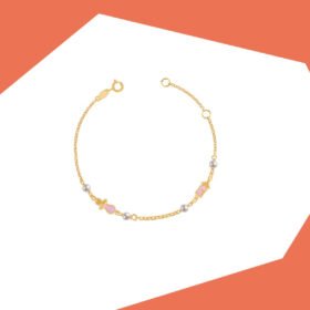 IT'S A GIRL !! GOLD BRACELET