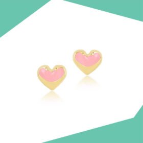 LITTLE HEARTS GOLD EARRINGS FOR BABY GIRL