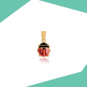 LITTLE LADY BUG PENDANT FOR BABY GIRL