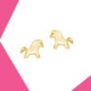 MY LITTLE PONY GOLD EARRINGS FOR BABY GIRL