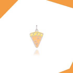PIECE OF THE PIE  GOLD PLATED PENDANT FOR KIDS
