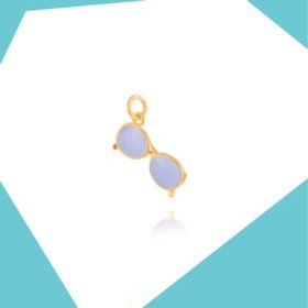 SUNGLASSES GOLD PLATED PENDANT FOR KIDS