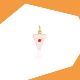 TASTY PASTRY GOLD PLATED PENDANT FOR KIDS
