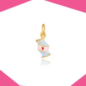 TOFFEE LOVE GOLD PLATED PENDANT FOR KIDS