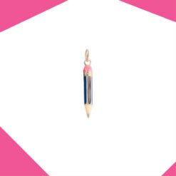 WRITER'S PENCIL GOLD PLATED PENDANT FOR KIDS