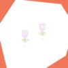 TULIPS OF AMSTERDAM GOLD PLATED EARRINGS FOR GIRLS