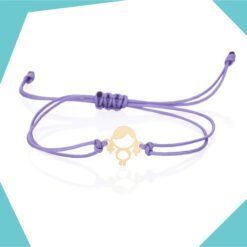 Girl Thread (Adjustable) Bracelet - Purple