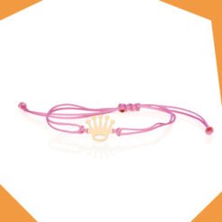 Princess Thread (Adjustable) Bracelet - Pink