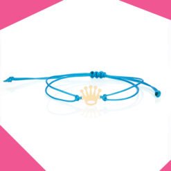 Princess Thread (Adjustable) Bracelet - Blue